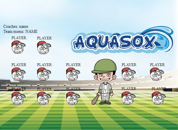 Aquasox Softball Banner softball banner slogans images