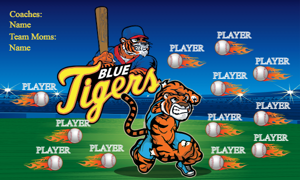 BlueTiger2 Softball Banner best softball banners images