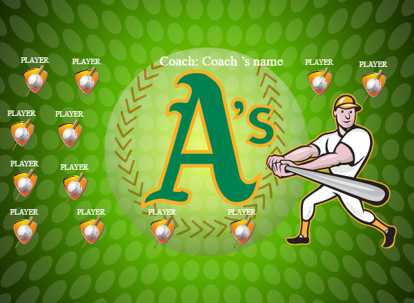 Oakland 4 Softball Banner softball parade banner ideas picture