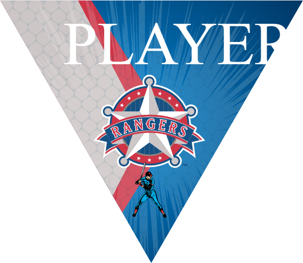 Rangers 5 Softball Banner softball banner maker images