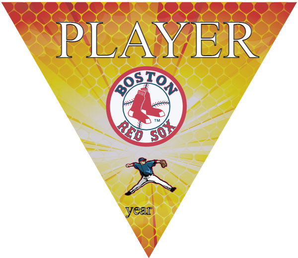 Red Sox 3 Softball Banner softball banner cost images