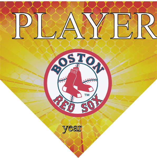 Red Sox 3 Softball Banner softball field banner images