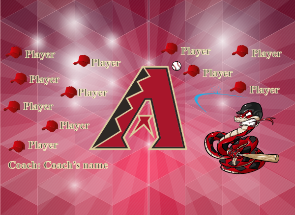 Arizona 3 Baseball Banner (4)